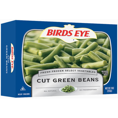 Birds Eye Cut Green Beans 9 Oz Box
