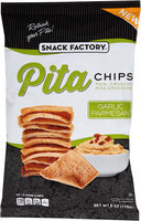Snack Factory® Garlic Parmesan Pita Chips 6 oz. Bag