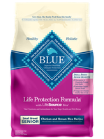 THE BLUE BUFFALO CO. BLUE™ Life Protection Formula® Chicken and Brown Rice Recipe For Small Breed Senior Dogs