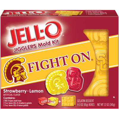 JELL-O Jigglers USC Trojans Mold Kit