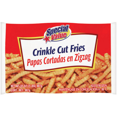 Special Value French Fried Crinkle Cut Potatoes 32 Oz Bag