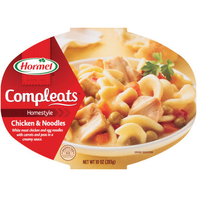 HORMEL Homestyle Chicken & Noodles Compleats 10 OZ MICROWAVE BOWL