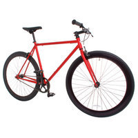 Vilano Rampage Fixed Gear Bike Fixie Single Speed Road Bike Matte Red Large 58cm