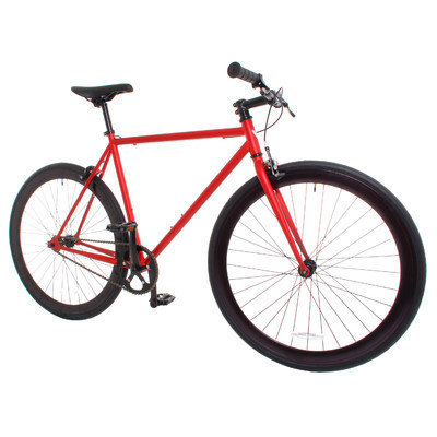 Vilano Rampage Fixed Gear Bike Fixie Single Speed Road Bike Matte Red Large 58cm