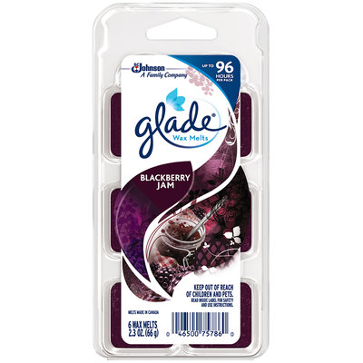 Glade® Blackberry Jam Wax Melts Refill 6 ct Clamshell