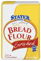 Stater Bros. Pre-Sifted, Enriched Bread Flour 5 Lb Bag