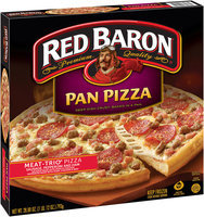 Red Baron® Meat-Trio® Pan Pizza 28 oz. Box