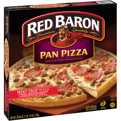 Red Baron® Meat-Trio® Pan Pizza 28 oz. Box