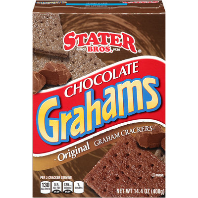 Stater Bros.® Chocolate Grahams Original Graham Crackers 14.4 oz. Box