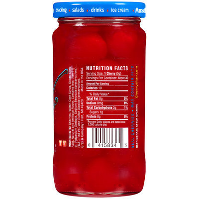 CherryMan® Maraschino Cherries 10 oz. Jar