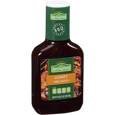 Springfield® Honey Barbeque Sauce 18 oz. Bottle