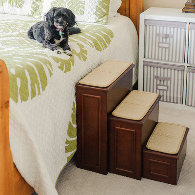 Gen7pets Conversion 3 Step Pet Stair Finish: Espresso