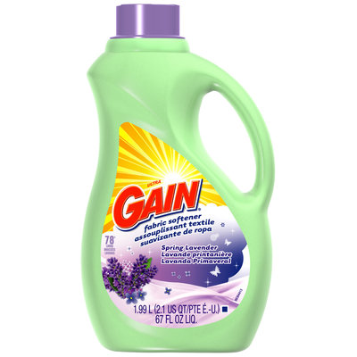 Gain with FreshLock Lavender Liquid Fabric Softener 67 fl. oz. Bottle