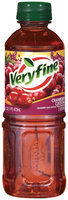 Veryfine Cranberry Cocktail Cranberry Juice Cocktail 16 Oz Plastic Bottle