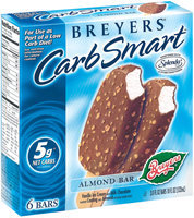 Breyers Almond Bar 3 Oz Carb Smart 6 Ct Box