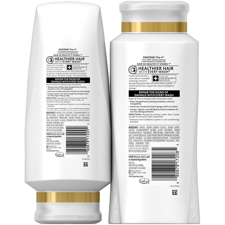 Pantene ProV Repair & Protect Shampoo & Conditioner Set Reviews 2019