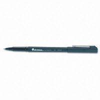 Universal Products Universal Office Products 29010 Roller Ball Stick Pen Black Ink Fine Dozen