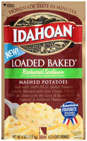 Idahoan® Reduced Sodium Loaded Baked® Mashed Potatoes 4 oz. Pack