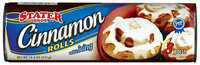 Stater Bros. W/Icing Cinnamon Rolls 8 Ct Can