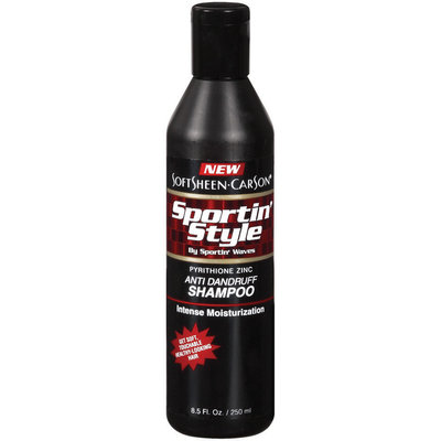 Sportin' Style Intense Moisturization Anti Dandruff Shampoo 8.5 Oz Plastic Bottle
