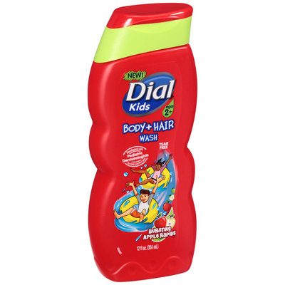 Dial® Kids Bursting Apple Rapids™ Body + Hair Wash
