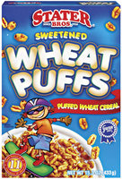 Stater Bros. Wheat Puffs Cereal 15.3 Oz Box