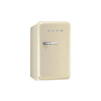 Smeg FAB5URP 1.5 Cu. Ft. Cream Undercounter Compact Refrigerator - Right Hinge