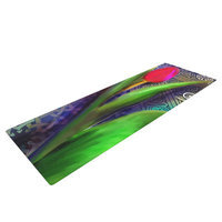Kess Inhouse Arabesque Tulip by S. Seema Z Yoga Mat