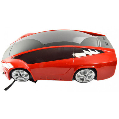 Infinuvo Car Shaped Robotic Vacuum Color: Red