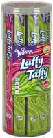 LAFFY TAFFY Sour Apple & Strawberry Ropes 2.43 lb. Canister