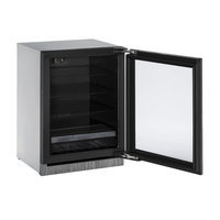 U-Line U3024RGLINT00A 4.9 cu. ft. Built-in Compact Refrigerator