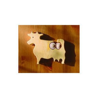 Mcgowan Mfg Co McGowan 1340 FireStone Cow Shaped Knife Sharpener