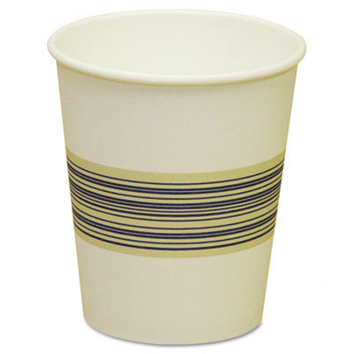 Boardwalk BWK 10SQHOTCUP Paper Hot Cup 10 Oz - Blue-Tan
