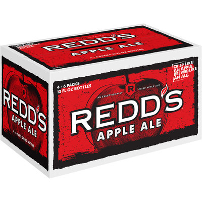 Redd's® Apple Ale 4-6 Packs 12 fl. oz. Bottles