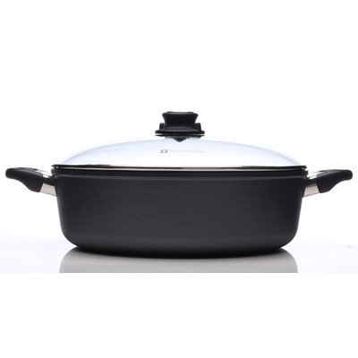 Swiss Diamond 5.3 qt. Induction Nonstick Braiser with Lid