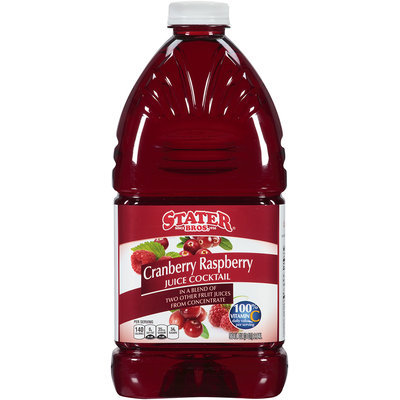 Stater Bros.® Cranberry Raspberry Juice Cocktail 96 fl. oz. Bottle