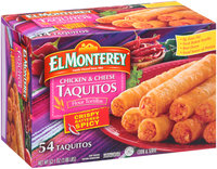 El Monterey® Crispy Battered Spicy Chicken & Cheese Taquitos 54 ct Box