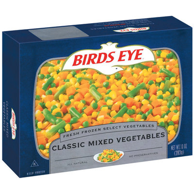 Birds Eye Classic Mixed Vegetables 10 Oz Box