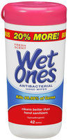 Wet Ones® Fresh Scent Antibacterial Hand Wipes 42 ct.