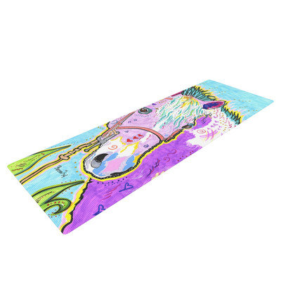 Kess Inhouse Nemo by Rebecca Fischer Horse Yoga Mat