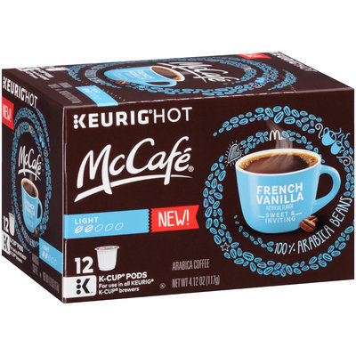 McCafe French Vanilla Coffee K-Cup® Pods 12 ct Box