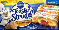Pillsbury Toaster Strudel® Snickerdoodle Toaster Pastries 6 ct Box