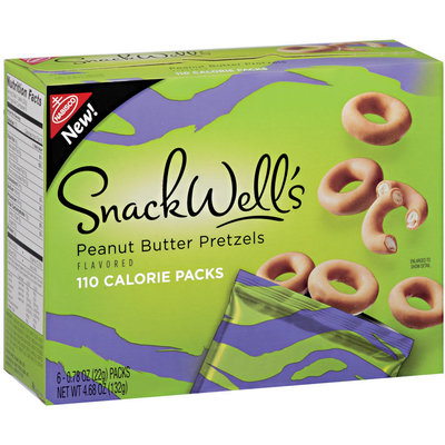Nabisco® SnackWell's Peanut Butter Pretzels 6-0.78 oz 110 Calorie Packs