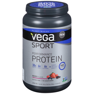 Vega™ Sport Performance Protein Berry Flavor Drink Mix 28.3 oz. Canister