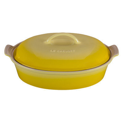 Le CreusetA 4-Quart Oval Covered Casserole