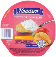 Knudsen Cottage Doubles Cottage Cheese & Mango Topping 3.9 oz. Tray