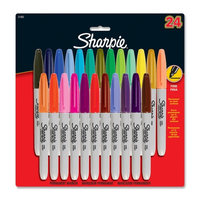 Sanford Ink Corporation Permanent Marker, Fine Point, 24/PK, Assorted