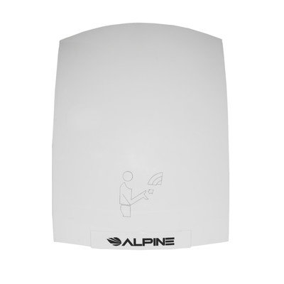Alpine Industries Hazel 120 Volt Hand Dryer in White