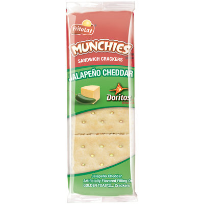 Munchies Doritos Jalapeno Cheddar Sandwich Crackers
