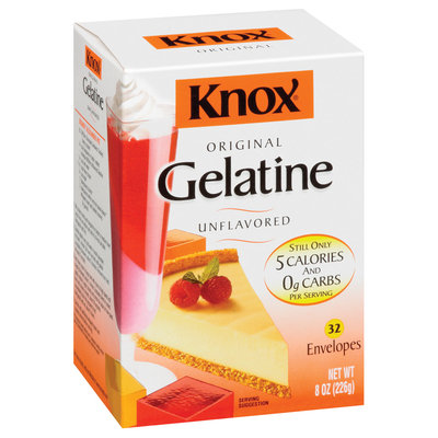 Kraft Baking & Canning Original Gelatine Unflavored Knox 8 Oz Box
